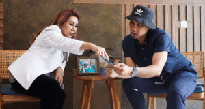 Caesar Gunawan dan dr Farmanina