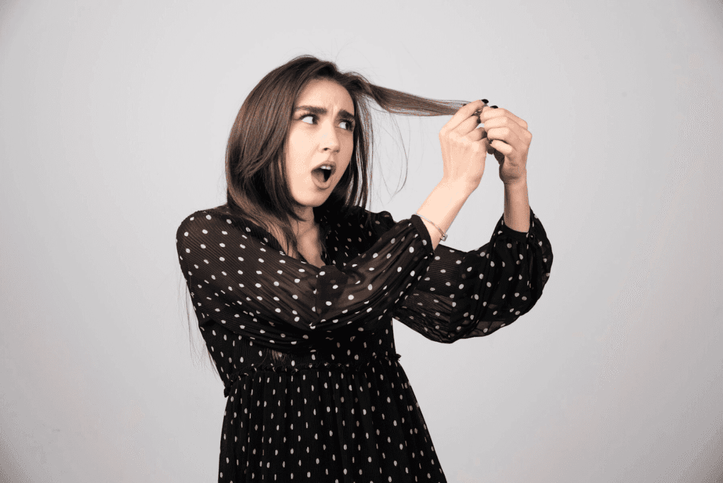 ciri ciri rambut rontok karena stress