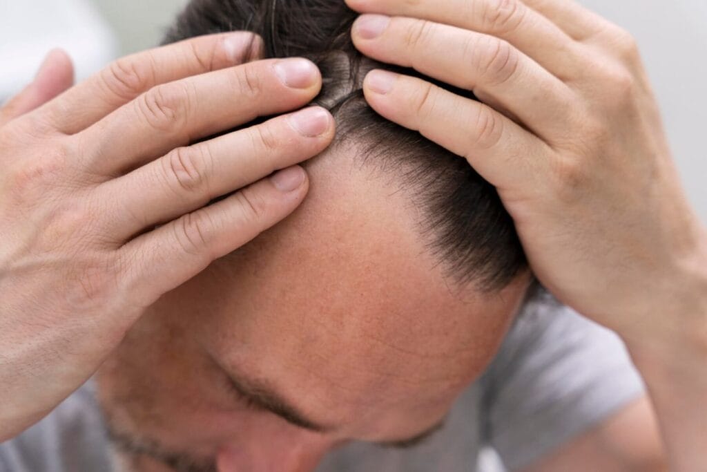 akar rambut mati