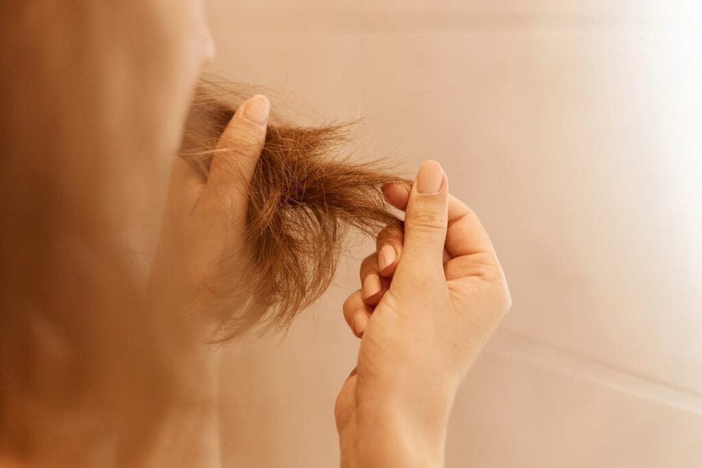 akar rambut rusak