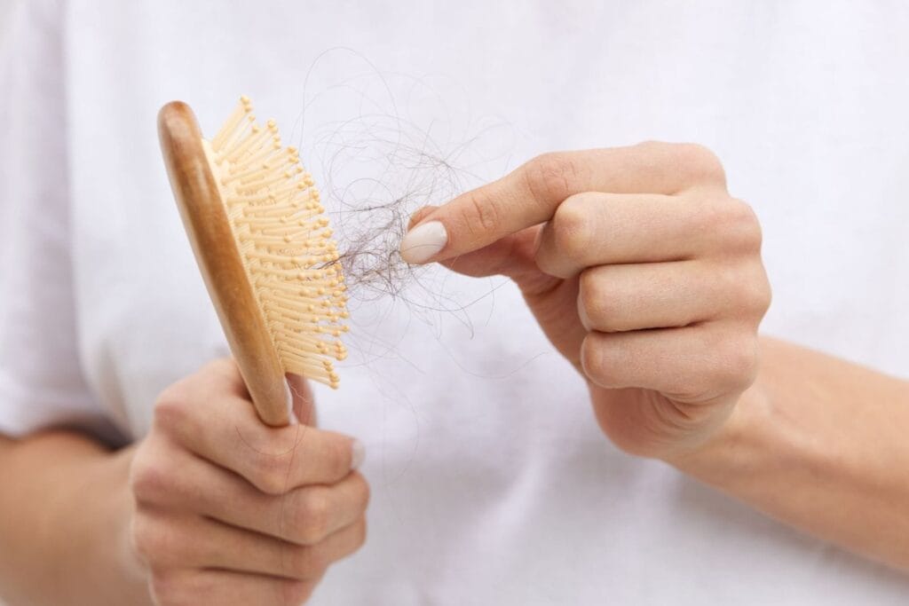 akibat rambut rontok