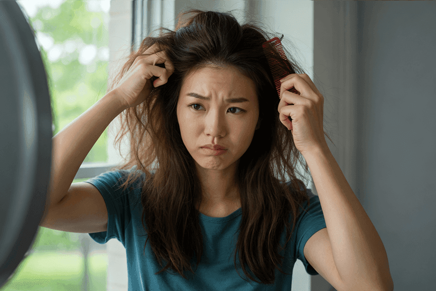atasi rambut mengembang