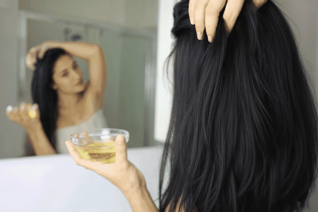 masker rambut