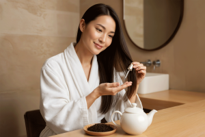 teh hitam untuk perawatan rambut