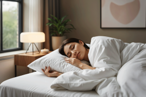 tidur dengan rambut basah