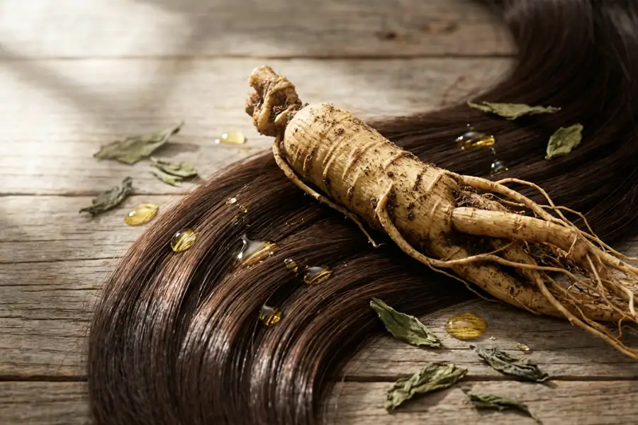akar ginseng untuk menumbuhkan rambut