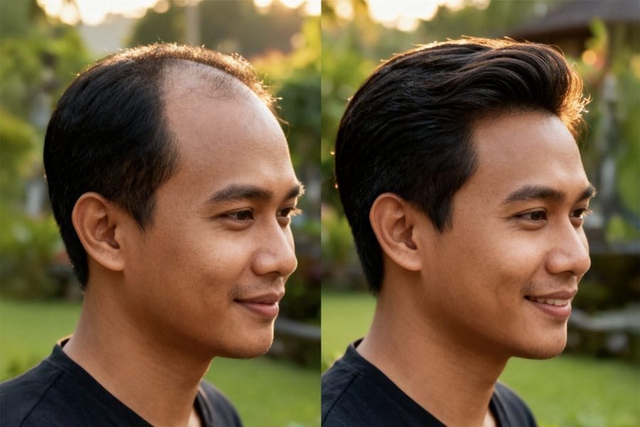 rambut tipis