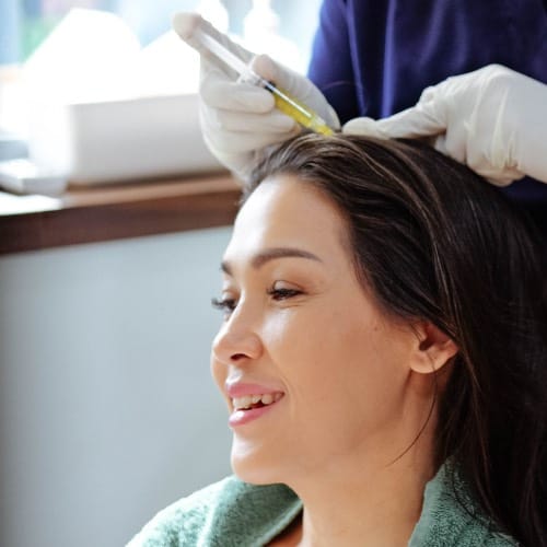Tindakan Long Hair Transplant tanpa cukur di Farmanina Hair Clinic