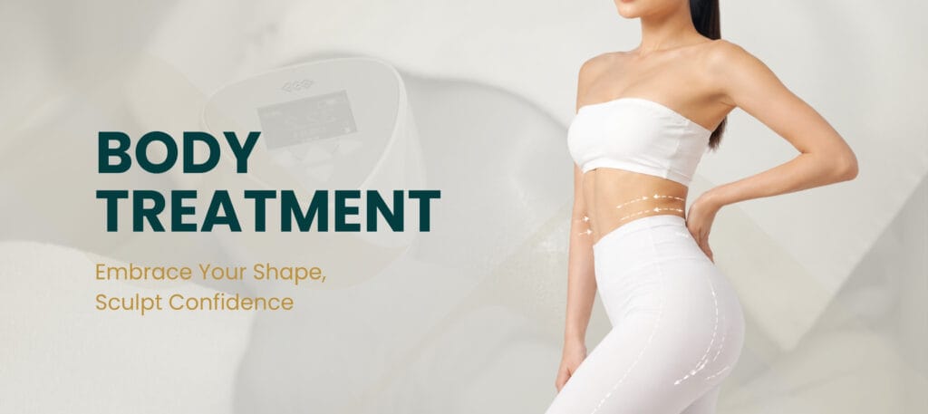 Layanan Body Treatment di Farmanina Clinic untuk perawatan kontur tubuh ideal dan pembentukan bentuk tubuh