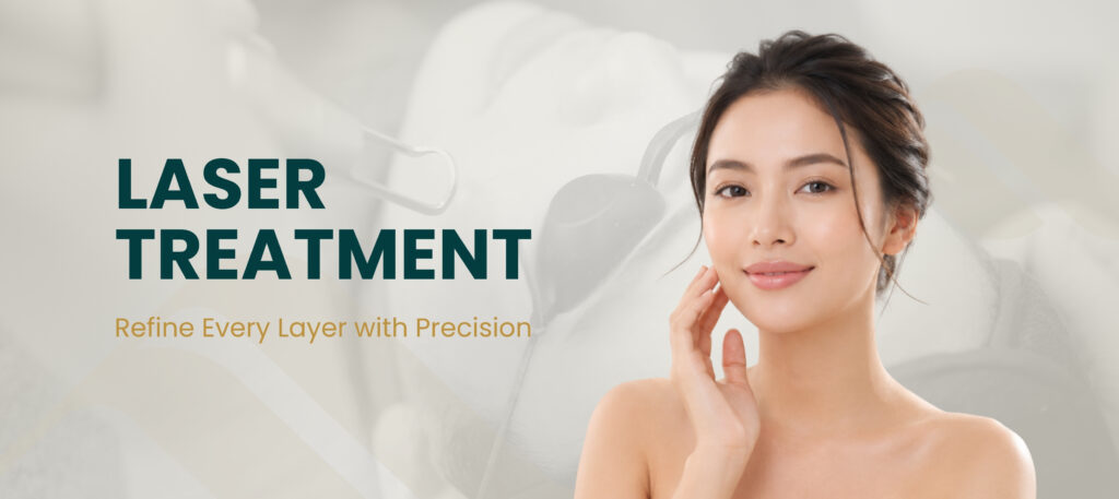 Layanan Laser Treatment di Farmanina Clinic untuk meratakan warna kulit dan peremajaan wajah