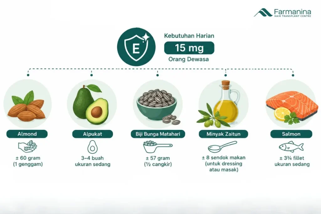 Makanan yang mengandung vitamin E