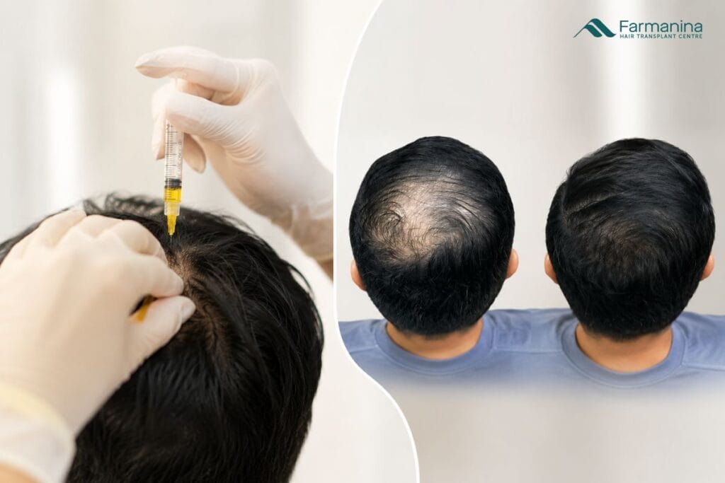 Treatment PRP dan hasil PRP di Farmanina Clinic