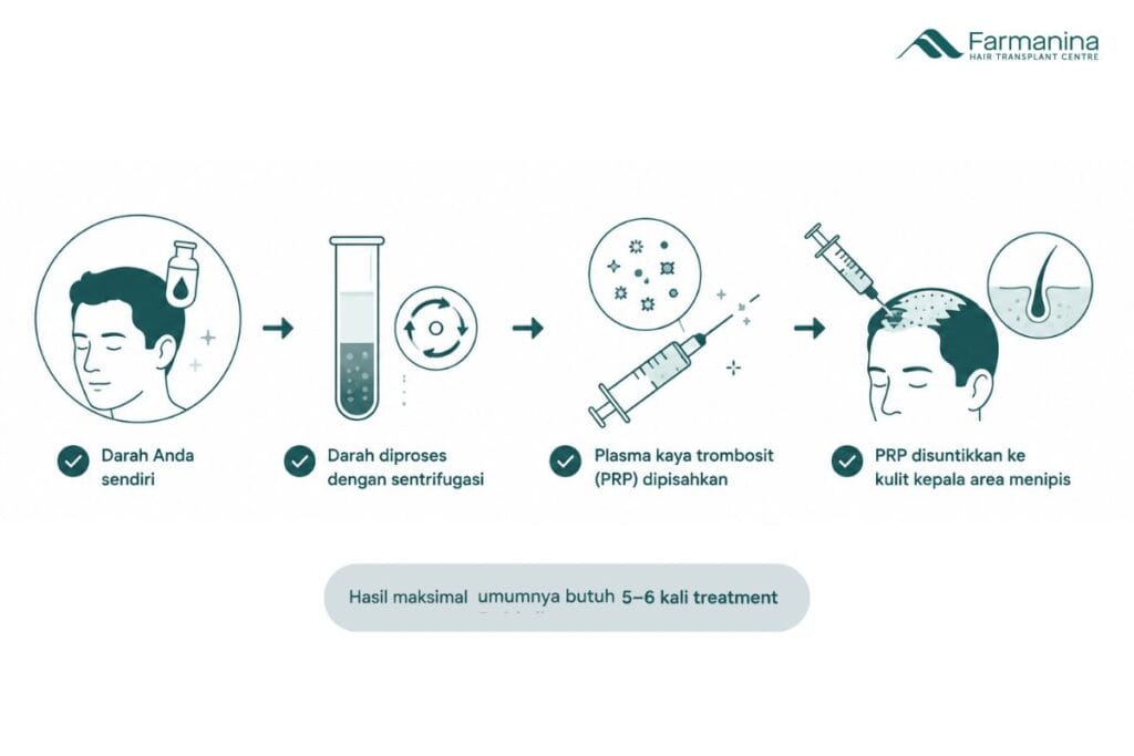 Cara kerja PRP untuk rambut