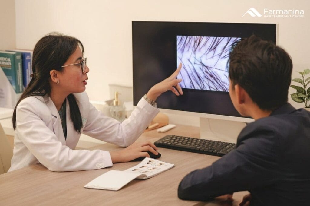 Konsultasi dengan dokter di Farmanina Clinic