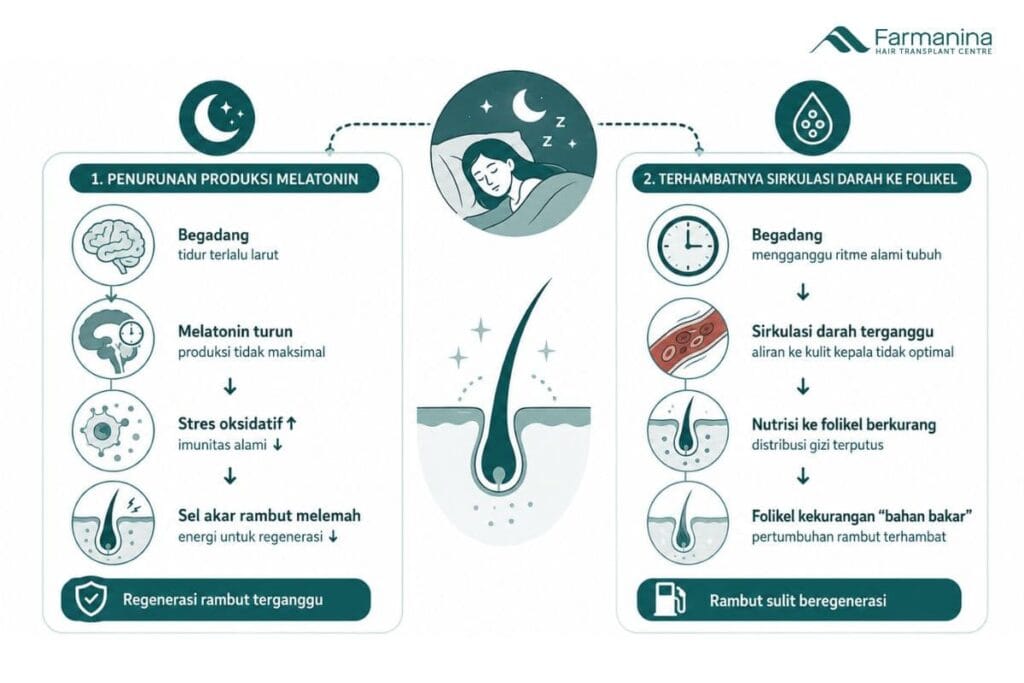 Peran tidur untuk regenerasi rambut