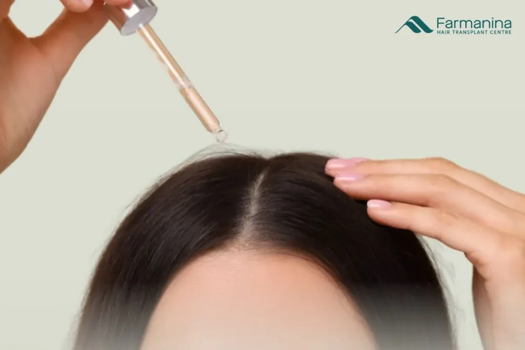 Menggunakan serum vitamin pada rambut