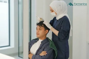 Treatment rambut di Farmanina Clinic bersama Rizky Alatas